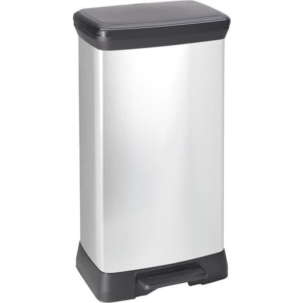 CURVER Decobin Bin Duo - 50 L (23+23L) Grå