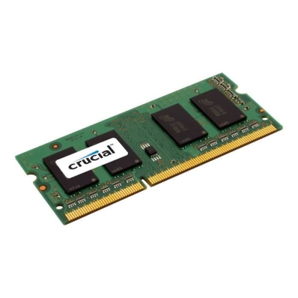 Crucial DDR3L 8 GB SO DIMM 204-stifts 1600 MHz minne - PC3-12800 CL11 1,35 V obuffrad icke-ECC