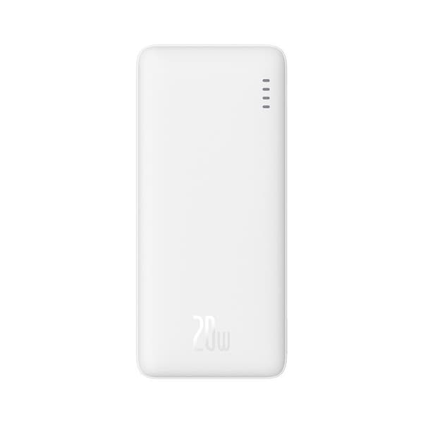Extern batteri - BASEUS - Airpow - 10000mAh - 20W - Vit Vit
