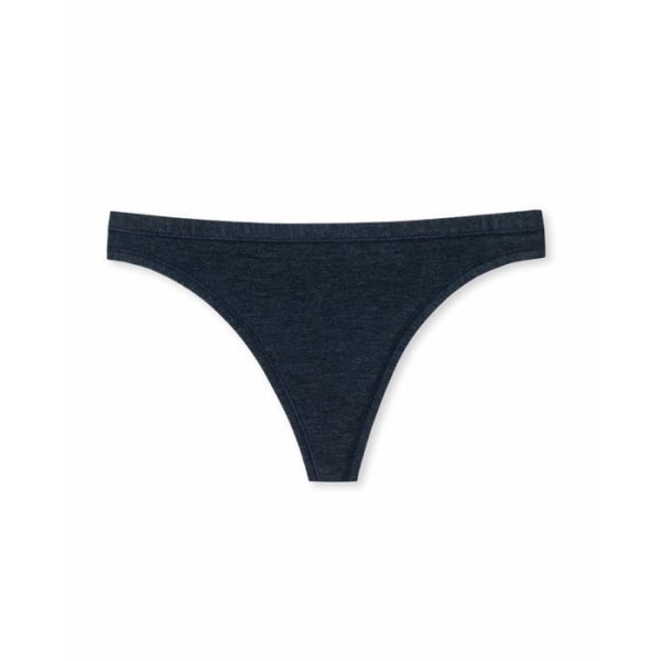 Schiesser stringtrosa - tanga - 162923-804 - Personlig passform damtrosa Blå (Nachtblau 804) XL