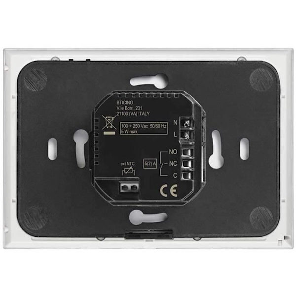 Bticino Termostat Wi-FI Intelligent Smarther2 med Netatmo SXM8002 inbyggd Sand