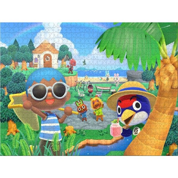 ANIMAL CROSSING-pussel 500 bitar - Vinnande drag - Tecknade serier och serier - Från 8 år