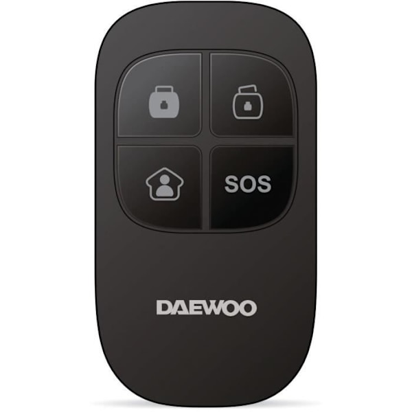 DAEWOO WRC501 fjärrkontroll för SA501 larmsystem - RF868 Mhz anslutning med styrenheten - Till/avaktivera Vit