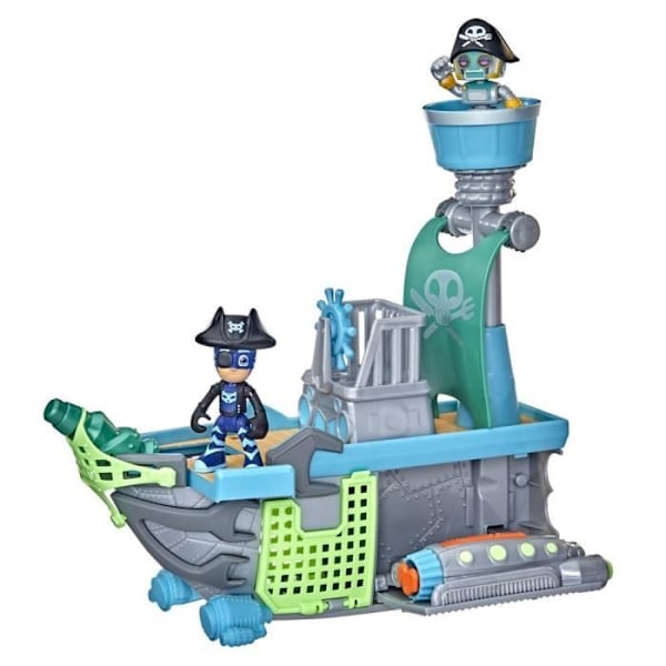 PAJAMASKER - Luftpiratskepp - HASBRO - Förskoleleksak för barn från 3 år och uppåt