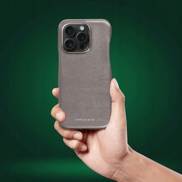 Telefoncall förstärkare - lyssningsförstärkare Roar Coque LOOK - för iPhone 15 Plus Grå