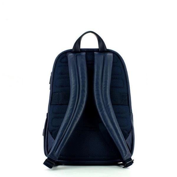 Piquadro - Laptopryggsäck Small Pulse 15.0 - 3869P15-BLU3-UN - BLU3