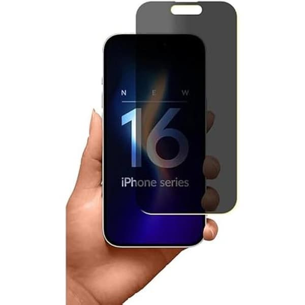 Integritetsskyddande film - 3mk - Silky Matt Privacy - iPhone 16 Plus - Antireflex - Represistent
