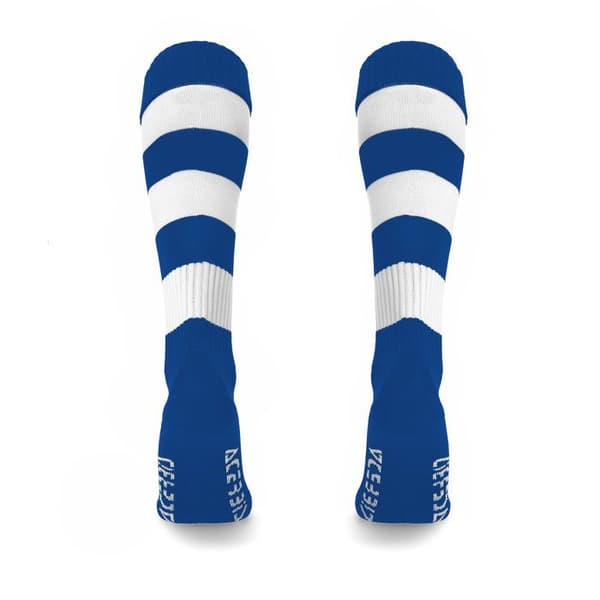 5 par sockor barn Acerbis Kungsblå/vit 30/34