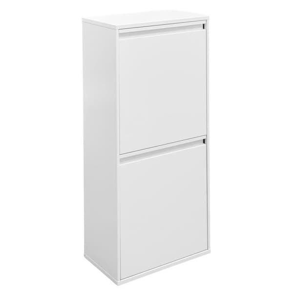ARREGUI Basic CR401-B2 Kök Återvinningsbehållare 2 Fack 2 x 23 L 46 L Vit Vit