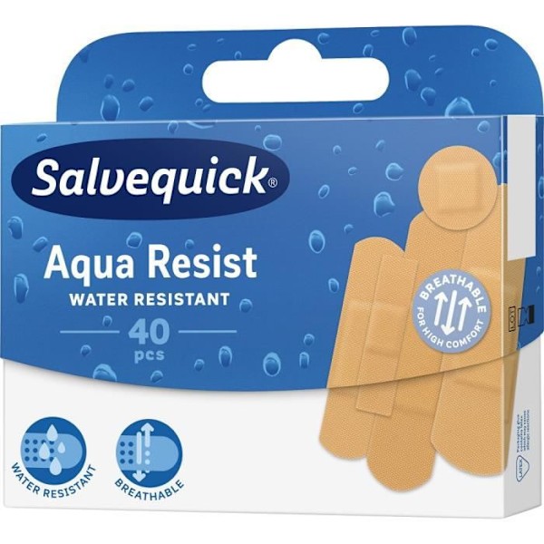 Aqua Resist träporn plast opatrunkowe 40szt.