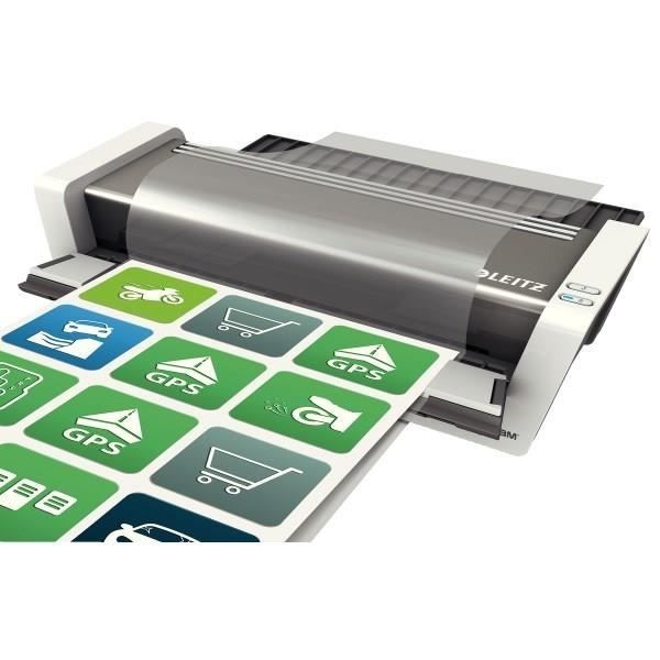 Laminator - Leitz - ILAM Touch Turbo A3 - Mycket snabb - 1 minuts förvärmning - Smart sensor Strålande vit/antracit