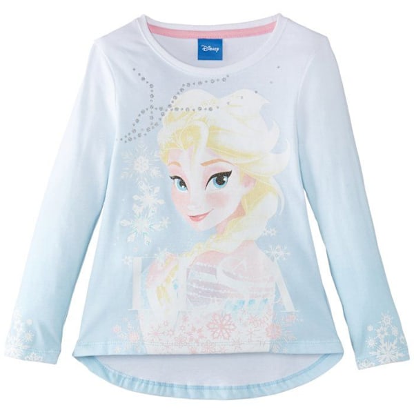 Disney T-shirt - FROZEN OE1755-VIT - FRO Girl Dress Vit 8 år