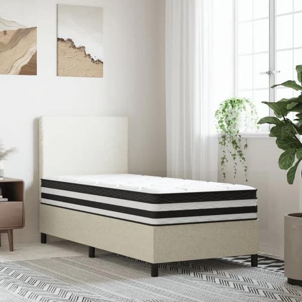 vidaXL Pocket Resårmadrass Medium 80x200 cm 372912