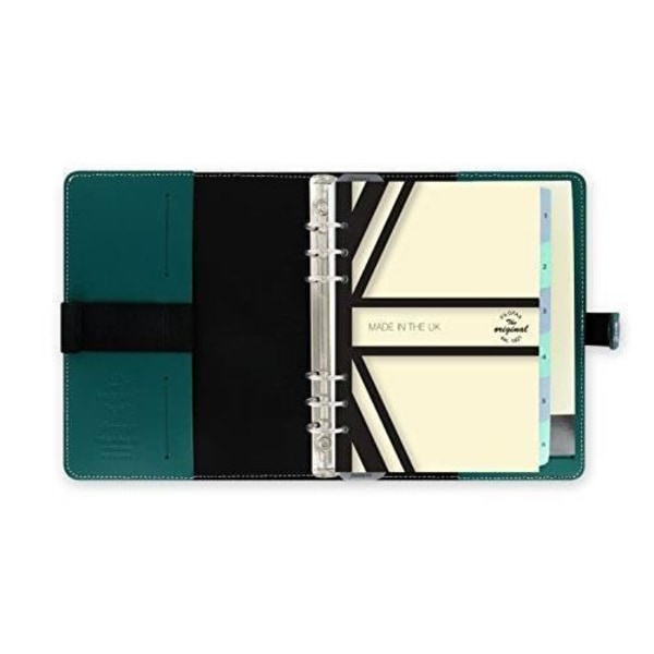 Agenda A5 - Filofax - Original - Läder - Turkos - Dimensioner A5