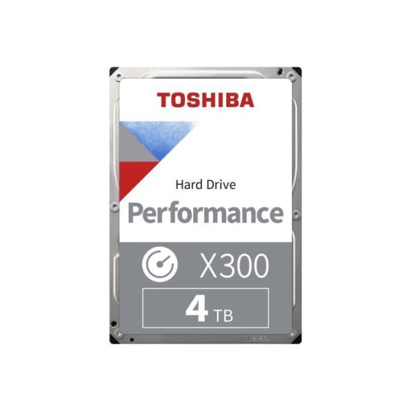 - Toshiba - Toshiba X300 Performance - hårddisk - 4 TB - SATA 6 Gb/s