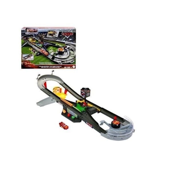 Disney · Pixar Cars-Circuit Course Piston Cup-Med bil 1/55 HPD81 Flerfärgad