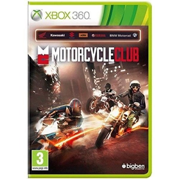 Motorcykelspel - MOTORCYCLE CLUB - Xbox 360 - Racing - Online Vit