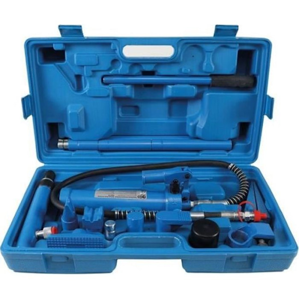Set med 4 t hydrauliska domkrafter