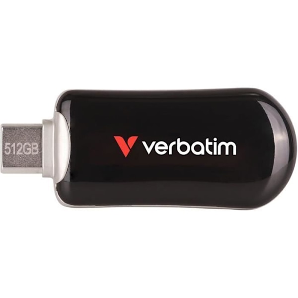 VERBATIM CLE 512GB USB-C PLECTRA N Svart