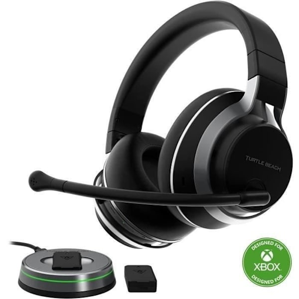 Turtle Beach Stealth Pro XB Active Noise Cancelling Wireless Gaming Headset Svart Svart