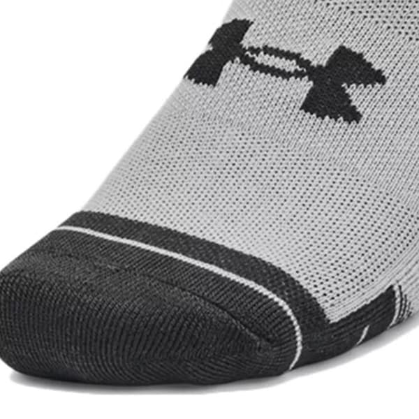 3-pack Under Armour PERFORMANCE Tech NS strumpor grått och vitt XL