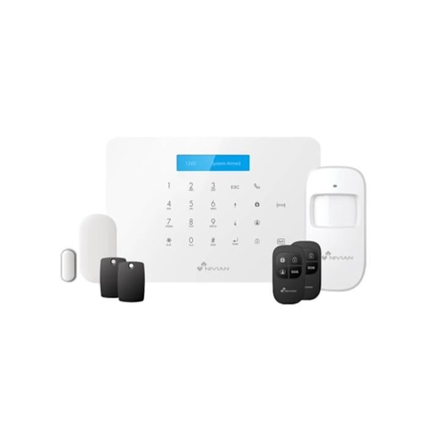 Nivian Wi-Fi / GSM-anslutet hemlarmpaket