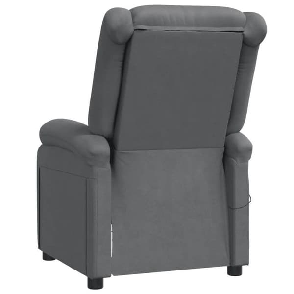 Massagestol Grått konstläder