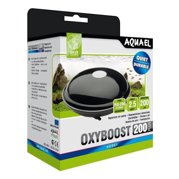 Aquael OXYBOOST AP 200 Plus luftpump