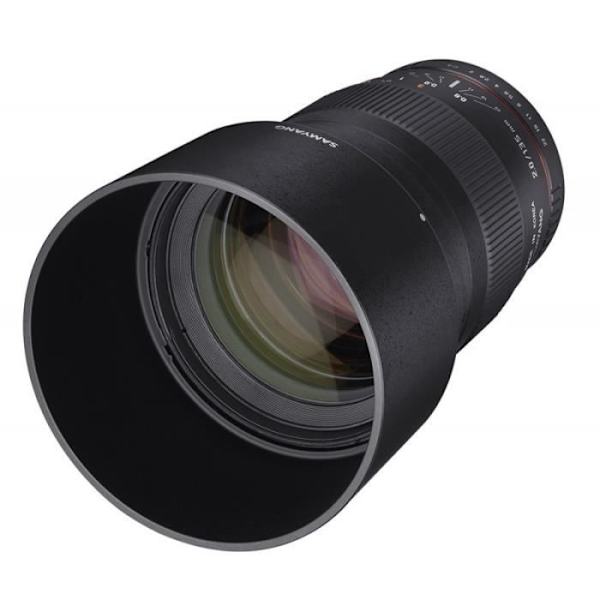 Teleobjektiv - Samyang - 135mm F2 ED UMC - Bländare F/2.0 - 11 linser - Reflexmonteringar