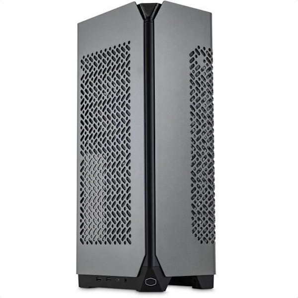 PC-fodral - COOLER MASTER - NCORE 100 MAX, SFF, Grå, 850W, ATX, 120 mm fläktar, 2,5" SSD Grå