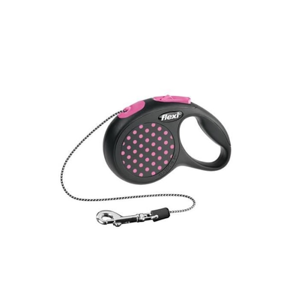 Flexi - Designer Cord Leash - Unik Rosa