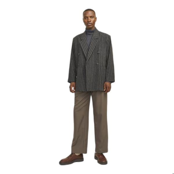 Pull col roulé Jack & Jones Ebasic - mörkgrå melange mörkgrå melange jag
