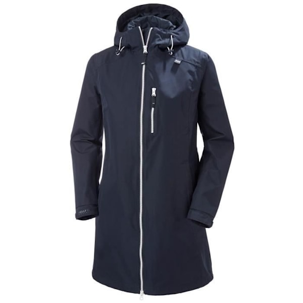 Helly Hansen Belfast lång jacka för kvinnor - marinblå - M Marin XS