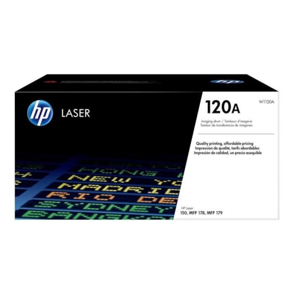 HP 120A äkta laserbildtrumma (W1120A) för HP Laser 150-skrivare och HP Laser 178/179 multifunktionsskrivare