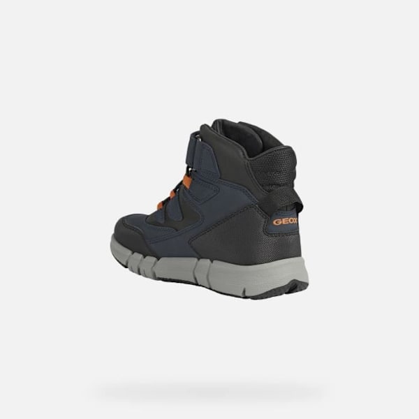 Kängor - GEOX - J FLEXYPER B ABX - Vattentäta - Varma - Nubuck marinblå och grå Marinblå och grå 28