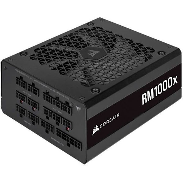 CORSAIR - RM1000x - Strömförsörjning - 1000 Watt - RMx Series 2021 - Certifierad 80 PLUS GOLD - (CP-9020201-EU)