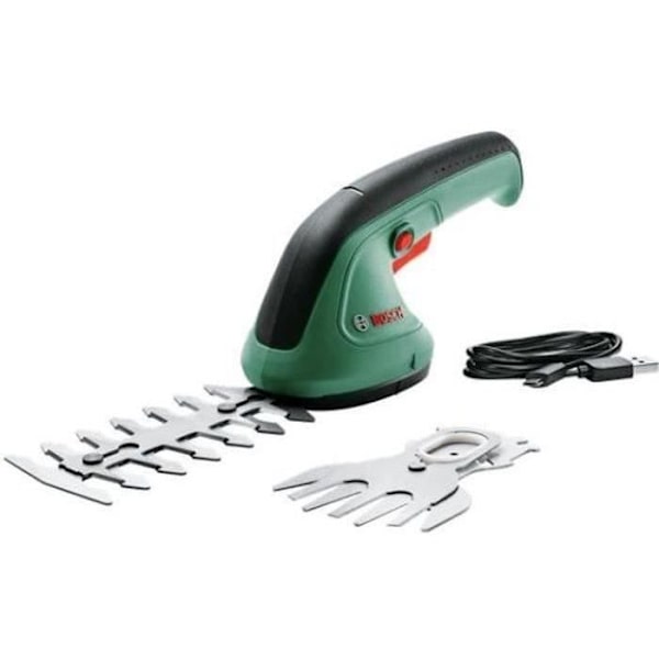 Sax - BOSCH - EasyShear 3.6V - Enkel och enkel skärning - Hög skärprecision Svart
