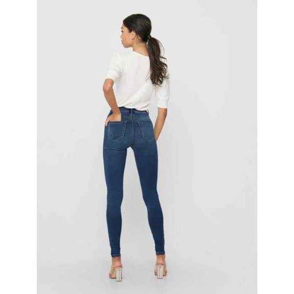 Damjeans Only Royal life skinny - mörkblå denim - Sx30