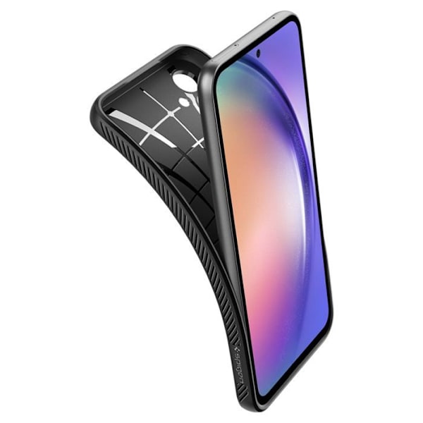 Spigen Liquid Air-fodral för Samsung Galaxy A54 5G (Czarny) - 8809896742474 Matte svart