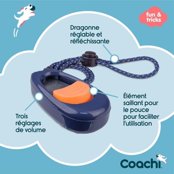 Clicker - visselpipa - skiva - beeper Company of animals - 41123A