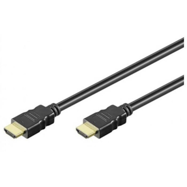 Manhattan 323222-CG HDMI anslutningskabel 3,00 m svart - High definition - Mantel