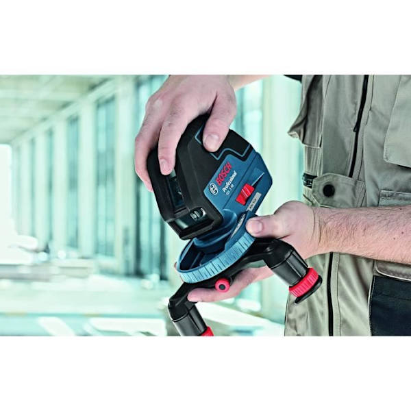 Mångsidig linjelaser - BOSCH PROFESSIONAL - GLL 3-50 - Batteri - Vinkel och nivå - Räckvidd 50 m