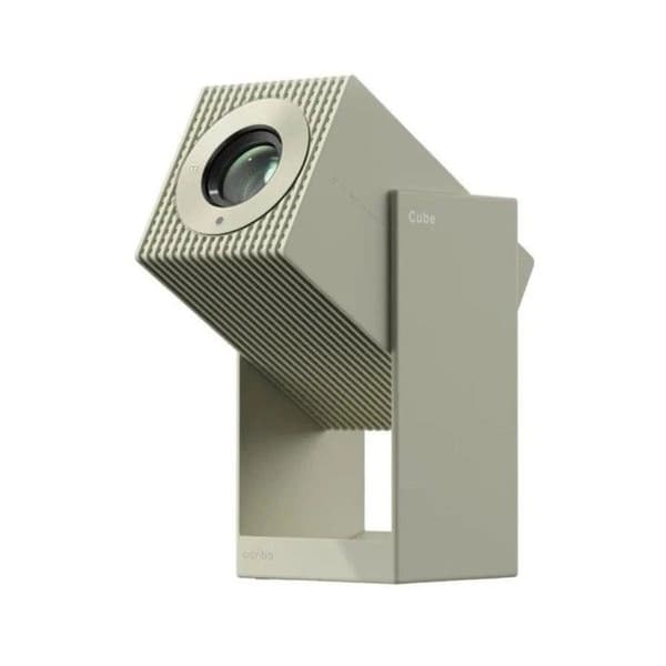 WANBO Cube 2 Pro - Bärbar projektor Full HD 500 lm, Android TV, grön