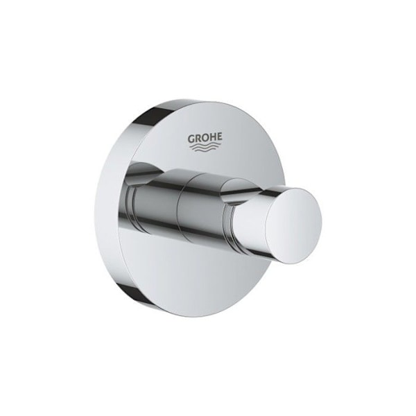 Tillbehörsset - GROHE - Essentials - Krom - Rostfritt stål - Fläckbeständighet Krom