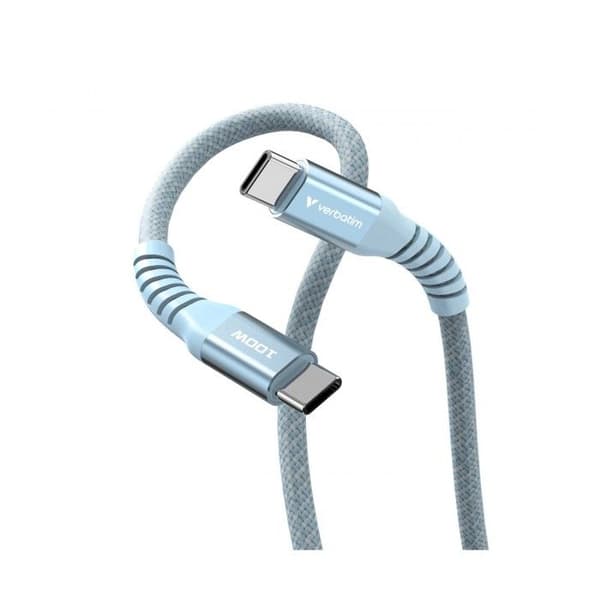 VERBATIM KABEL USB-C/USB-C 100W BLÅ