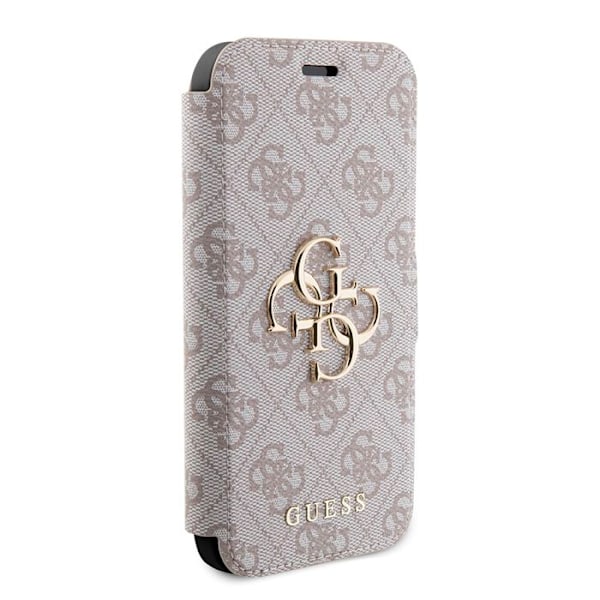 Coque för iPhone 15 Pro Max - Guess Book 4G (GUBKP15X4GMGPI) - Rosa