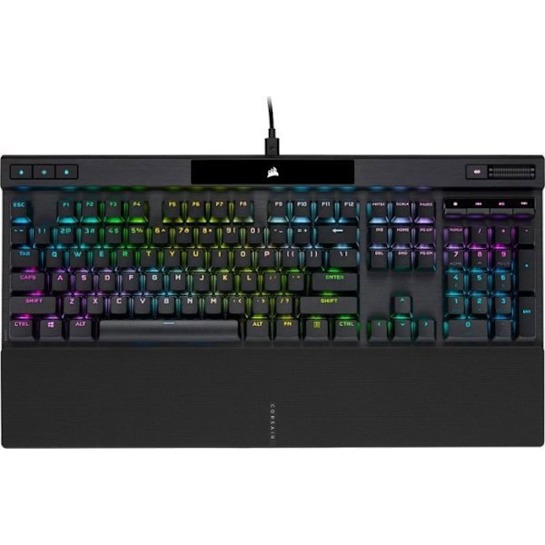 Corsair datortangentbord - CH-9109410-NA Svart