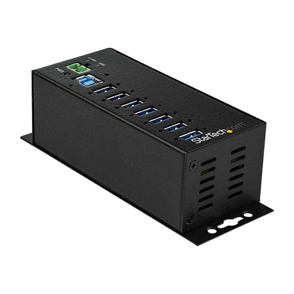 STARTECH Router, Wifi, Nätverk Industriell kvalitet | Skydd mot DES | 15 kV luft | 8 kV kontakt | Monterbar | 5 Gbps Denna hubb