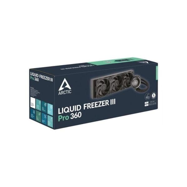 Kit för vattenkylning för processor Arctic AIO Liquid Freezer III Pro - svart - 360 mm