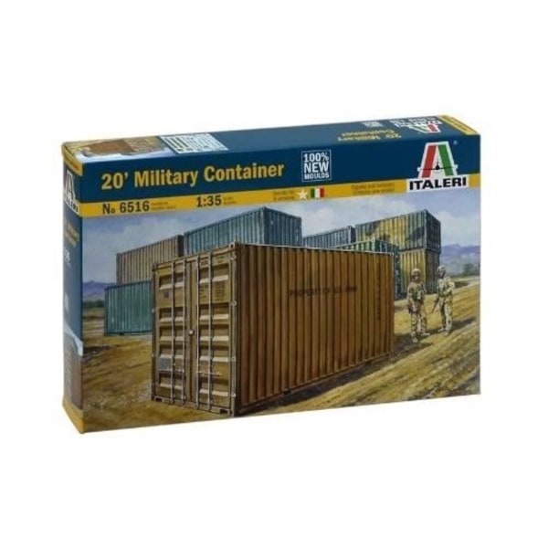 ITALERI 20' CONTAINER 6516 1:35 MILITÄRFORDON...